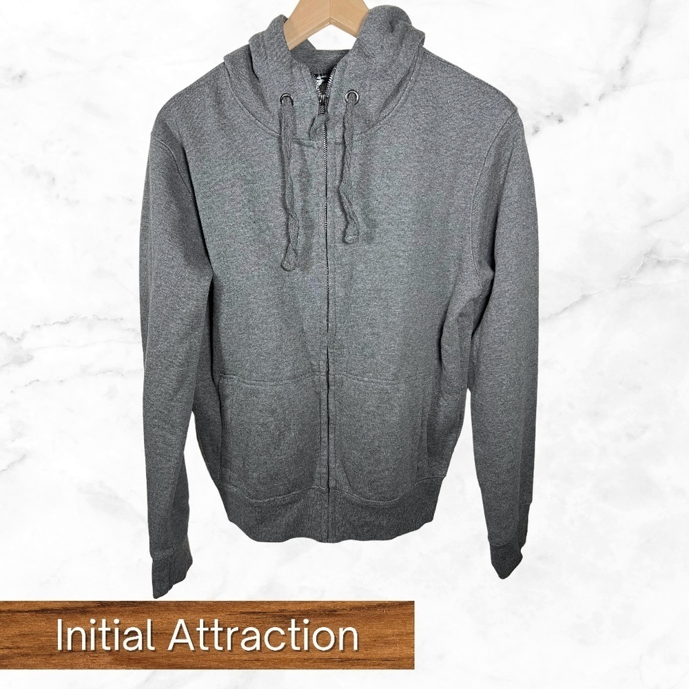 Initial Attraction size small zip up hoodie
